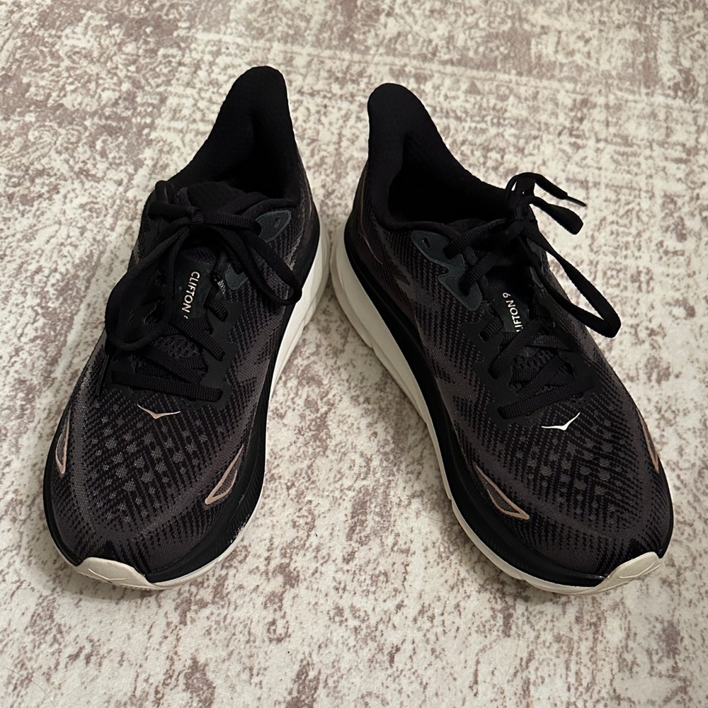 Hoka Black Athletic Shoes